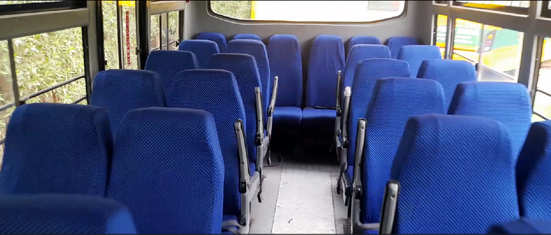 Tourist bus seat covers